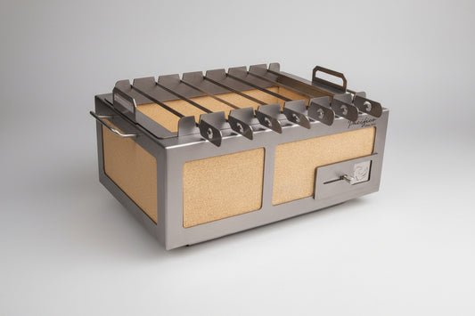 Porta Brochetas + Brochetas Rectas